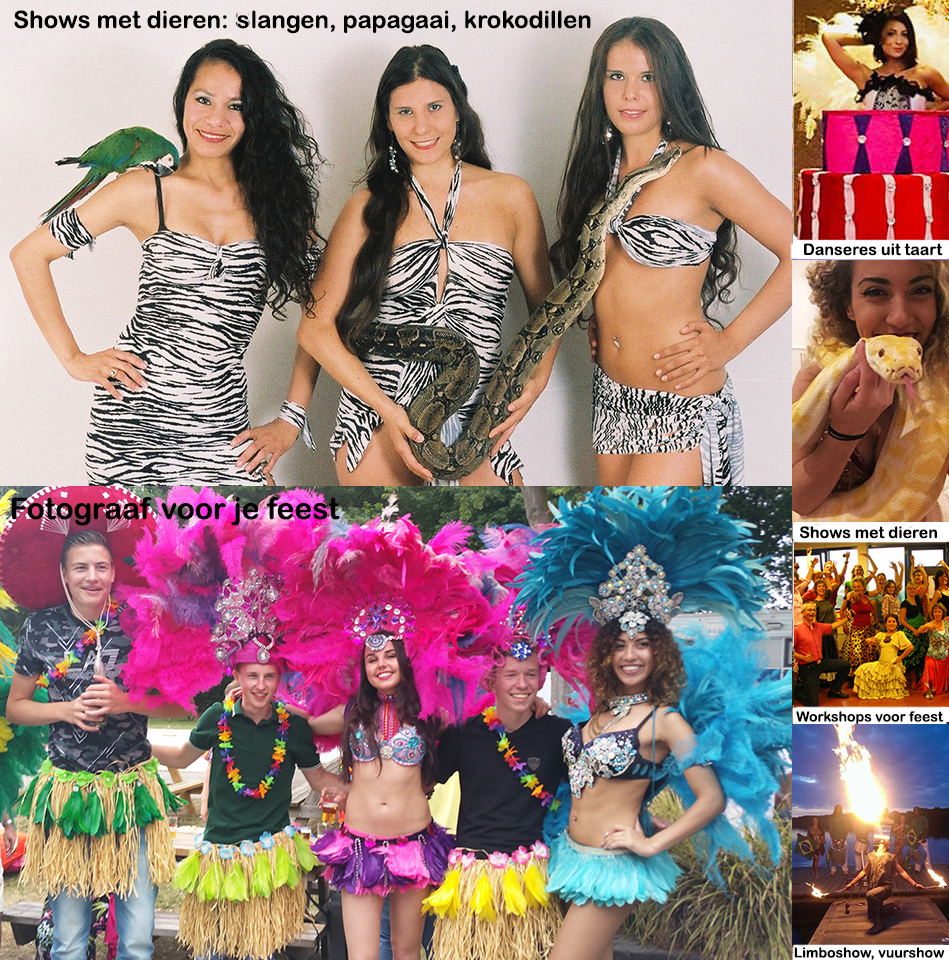 Samba kostuums reklame